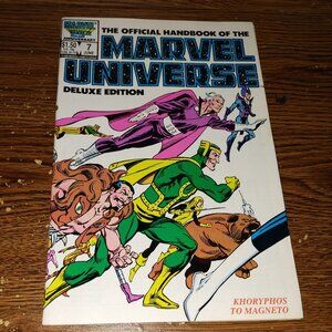 Official Handbook of Marvel Universe Deluxe #7 Khoryphos to Magneto